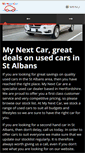 Mobile Screenshot of mynextcar.co.uk